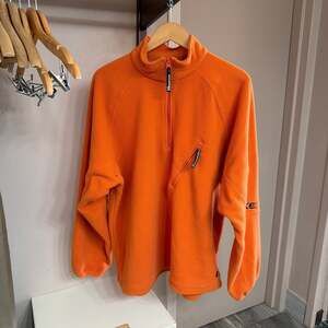 Vintage Nike ACG Therma-Fit 1/4 Zip Fleece Pullover Orange XL